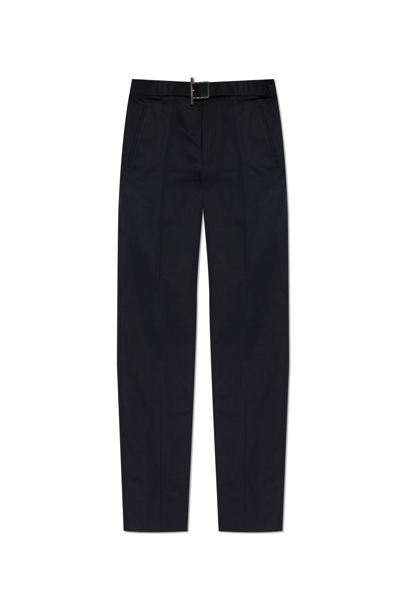 Black Trousers with a belt Alexander McQueen - Vitkac GB